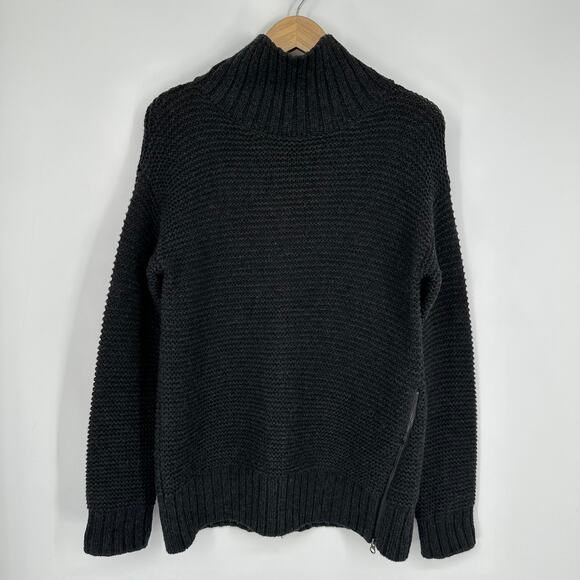 Lululemon Karma Kurmasana Sweater Merino Wool Waffle Knit Turtleneck Oversized - Picture 5 of 15